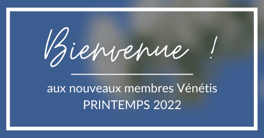 Bienvenue Avril 2022